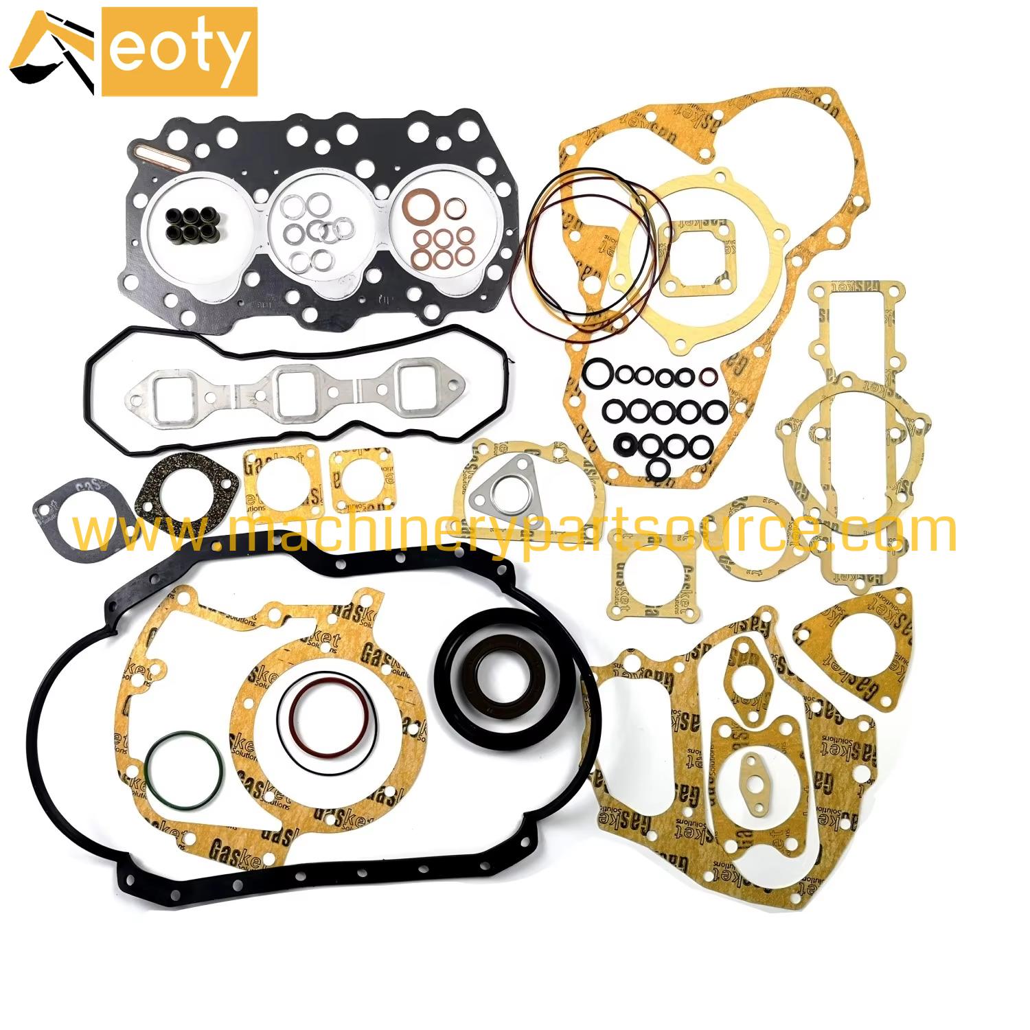 Mitsubishi S3Q S3Q2 Engine Full Gasket Set 31C01-02100 Diesel Overhaul Kit