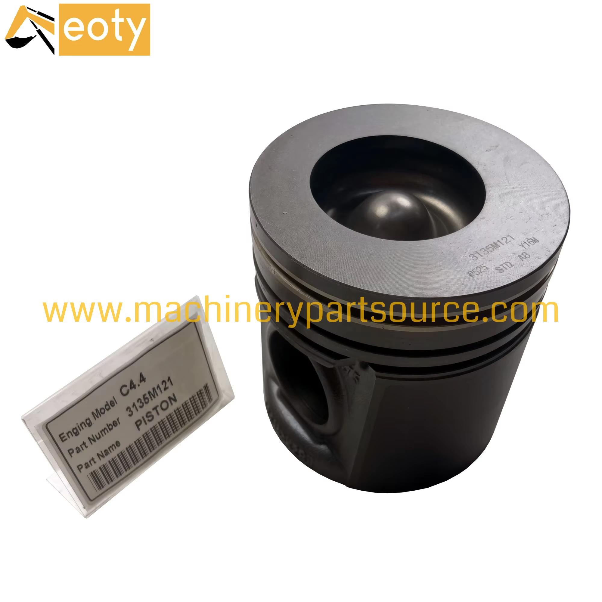 Perkins 1103 1104 Series Engine Piston with Pin 3135M121 4115P025 for Industrial & Generator Sets