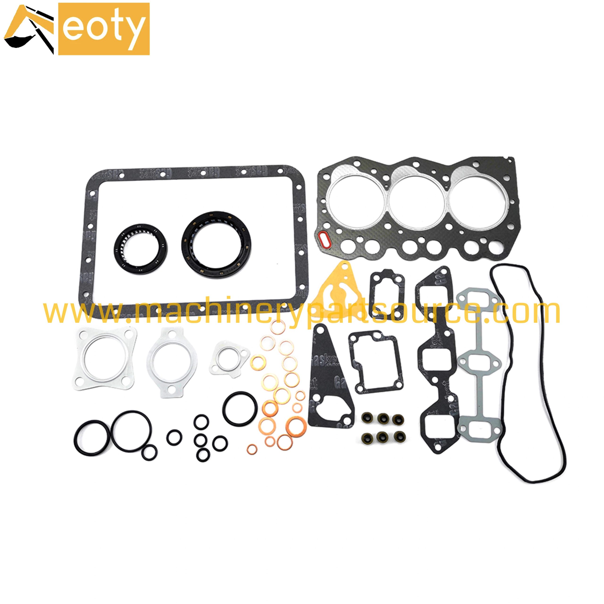 Yanmar 4TNE98 Full Gasket Kit 729903-92690 729902-92610 for Engine Repair Parts