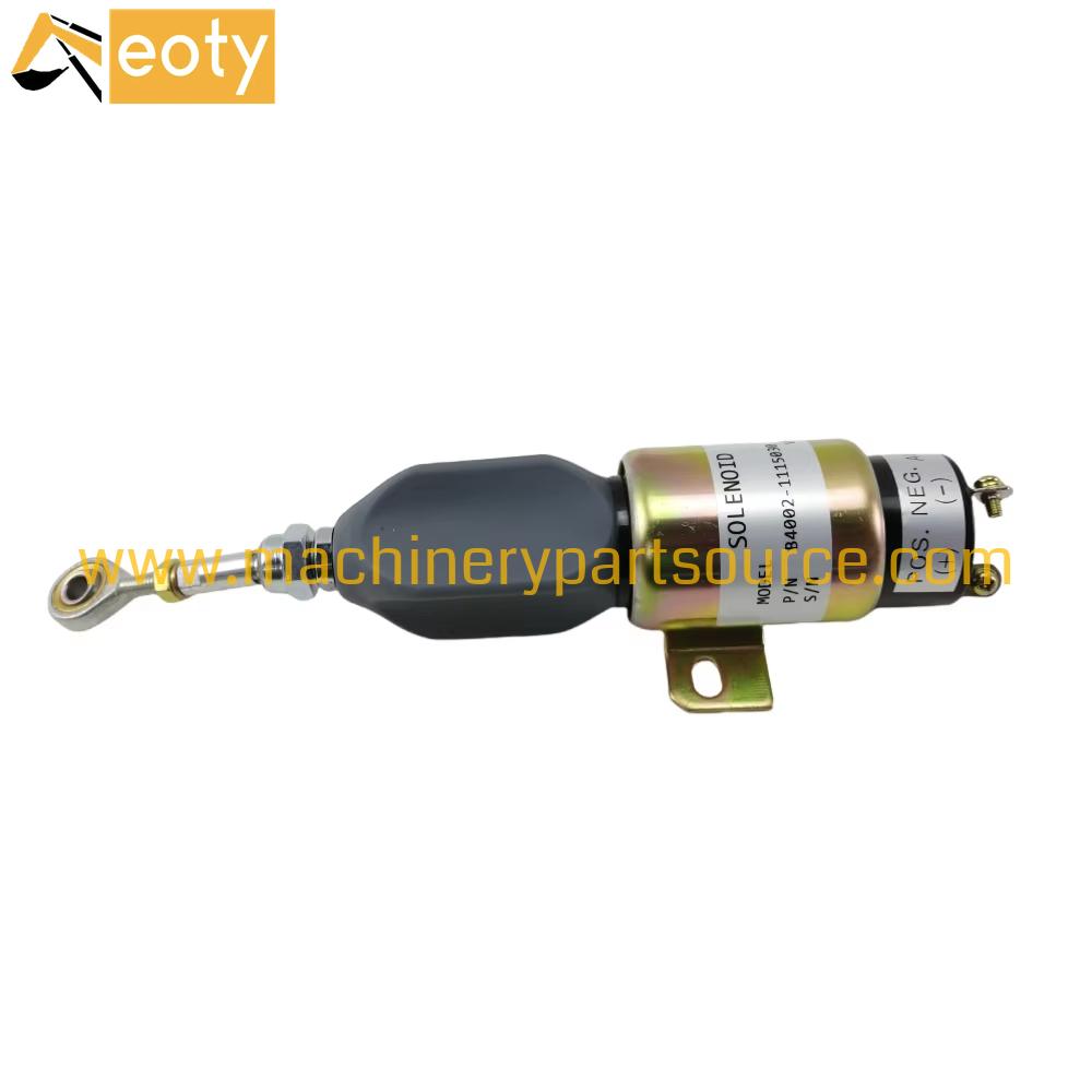 Komatsu PC200-7 Excavator Fuel Shut Off Solenoid Valve 24V B4002-1115030 HD-Y1806
