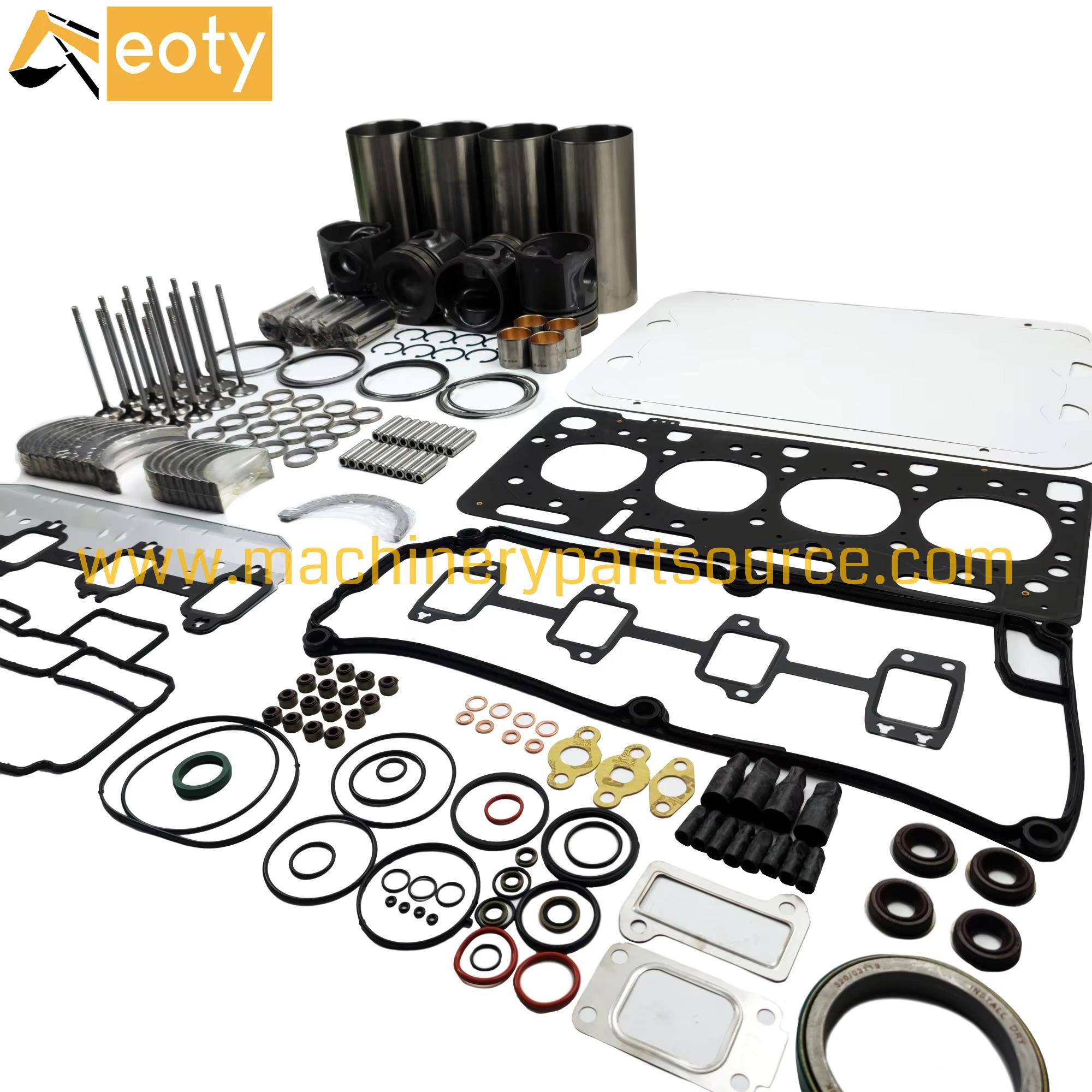 JCB444 Overhaul Repair Set Diesel Engine Rebuild Kit Essential For Engine Overhaul