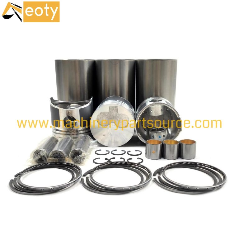 Mitsubishi K3H Engine Cylinder Liner Kit Piston Set MM432509 – Diesel Engine Parts