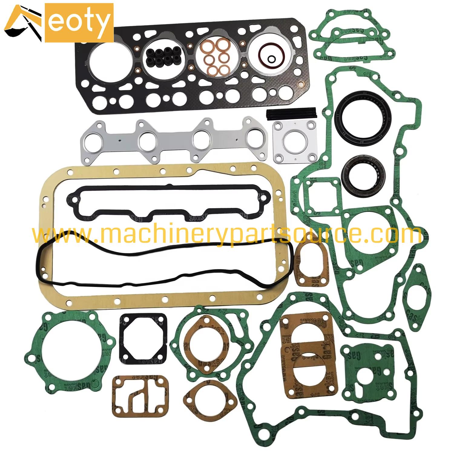 Mitsubishi K4C Full Gasket Set MM408-468 MM433860 Diesel Engine Overhaul Repair Kit