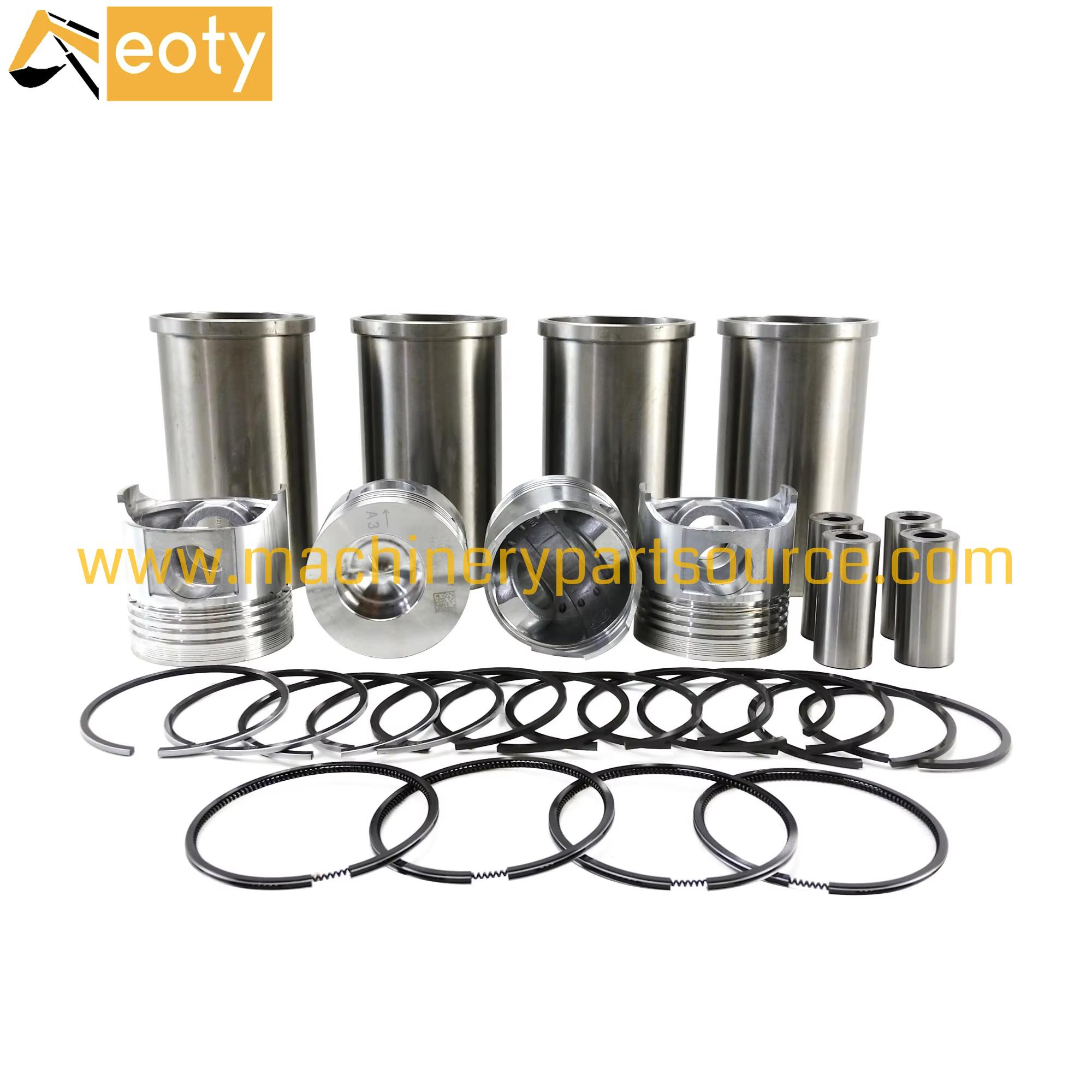 LN480D QC480Q Cylinder Liner Kit SX190717495 2408009000000 Piston Set for Quanchai Engine