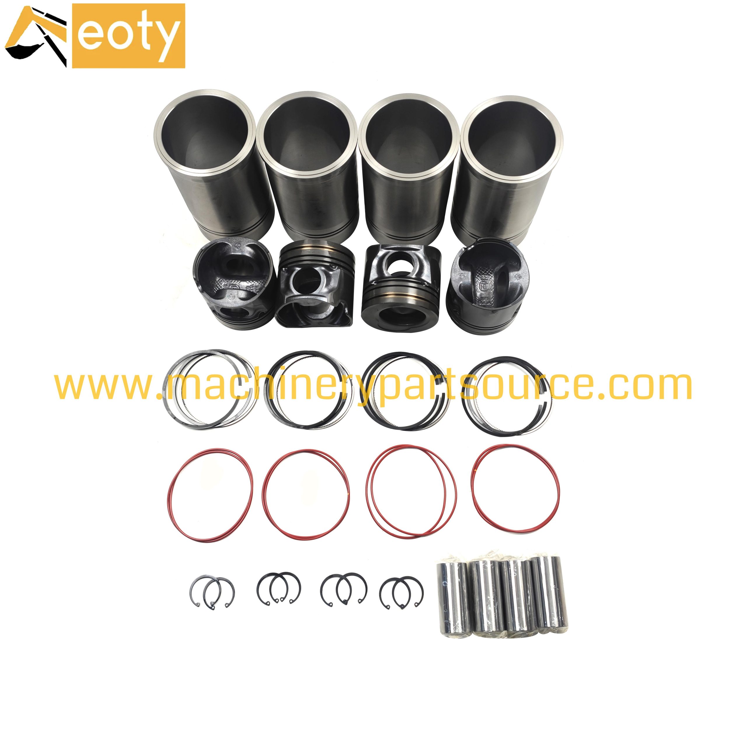 LR4105 Cylinder Liner Kit 108mm for Weichai Engine Parts | Construction & Industrial Use
