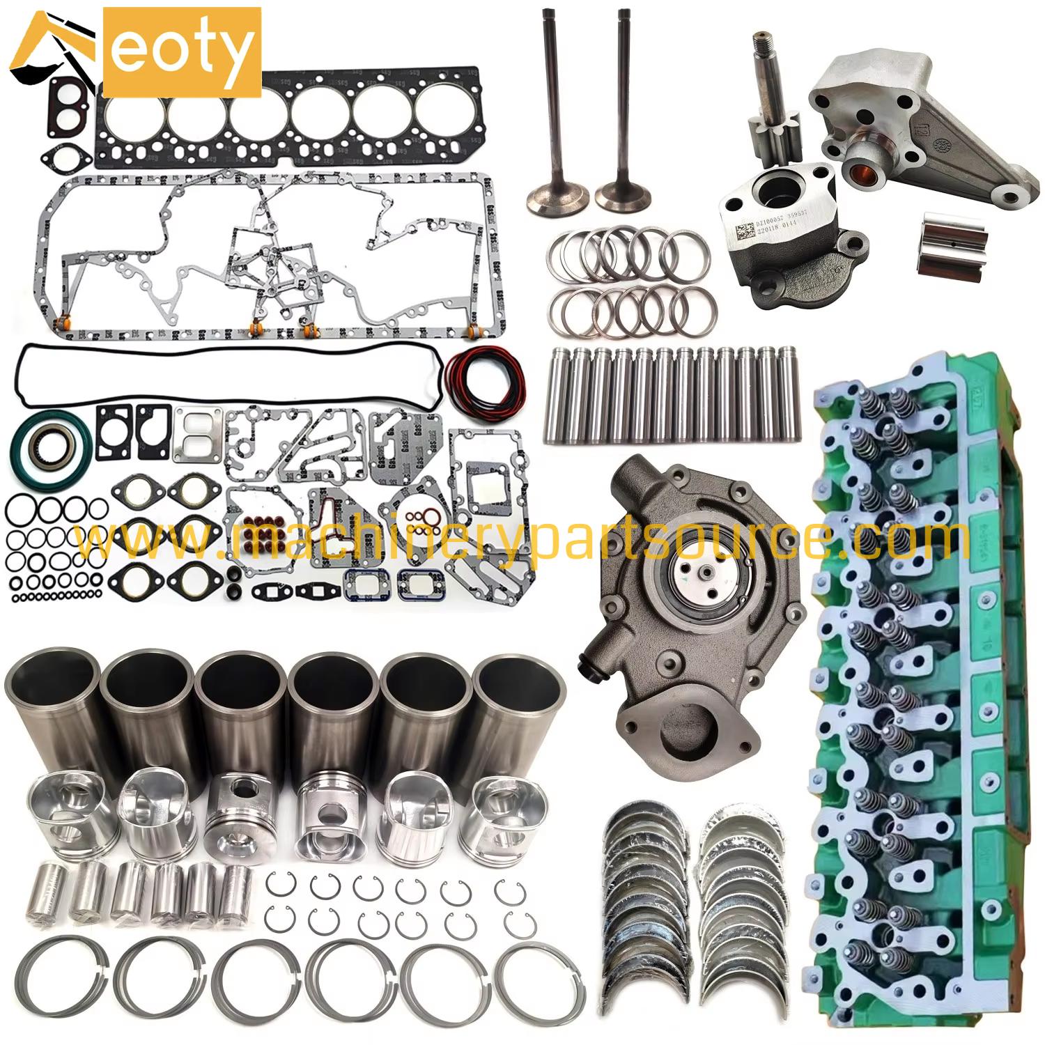 Overhaul Kits 4045 4045H 6068 6068H 6068HFU20 Cylinder Piston Set Gasket Kit for John Deere