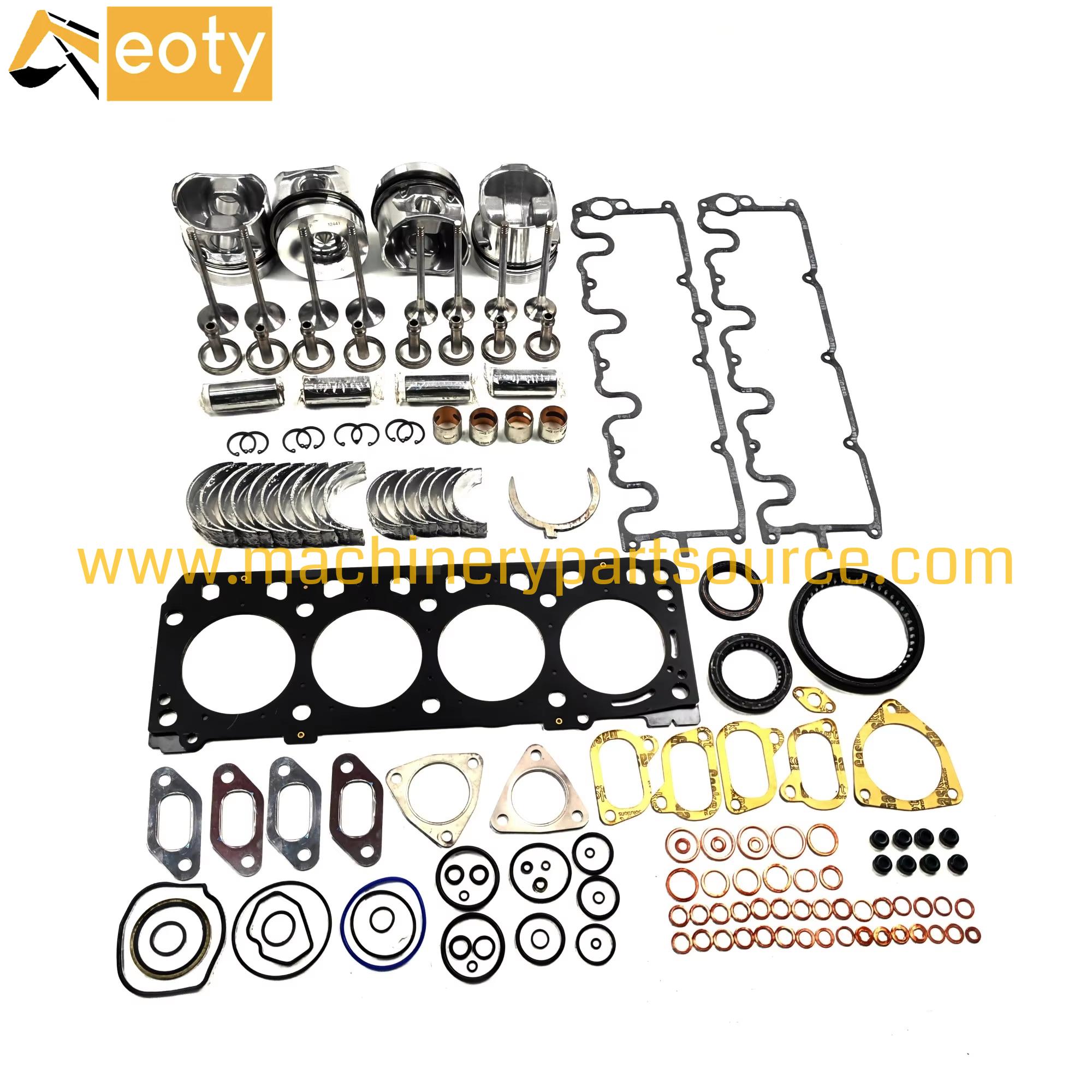Deutz 4M2011 Overhaul Repair Set | Gasket Kit, Piston Set & Bearings | Excavator Engine Rebuild Kit