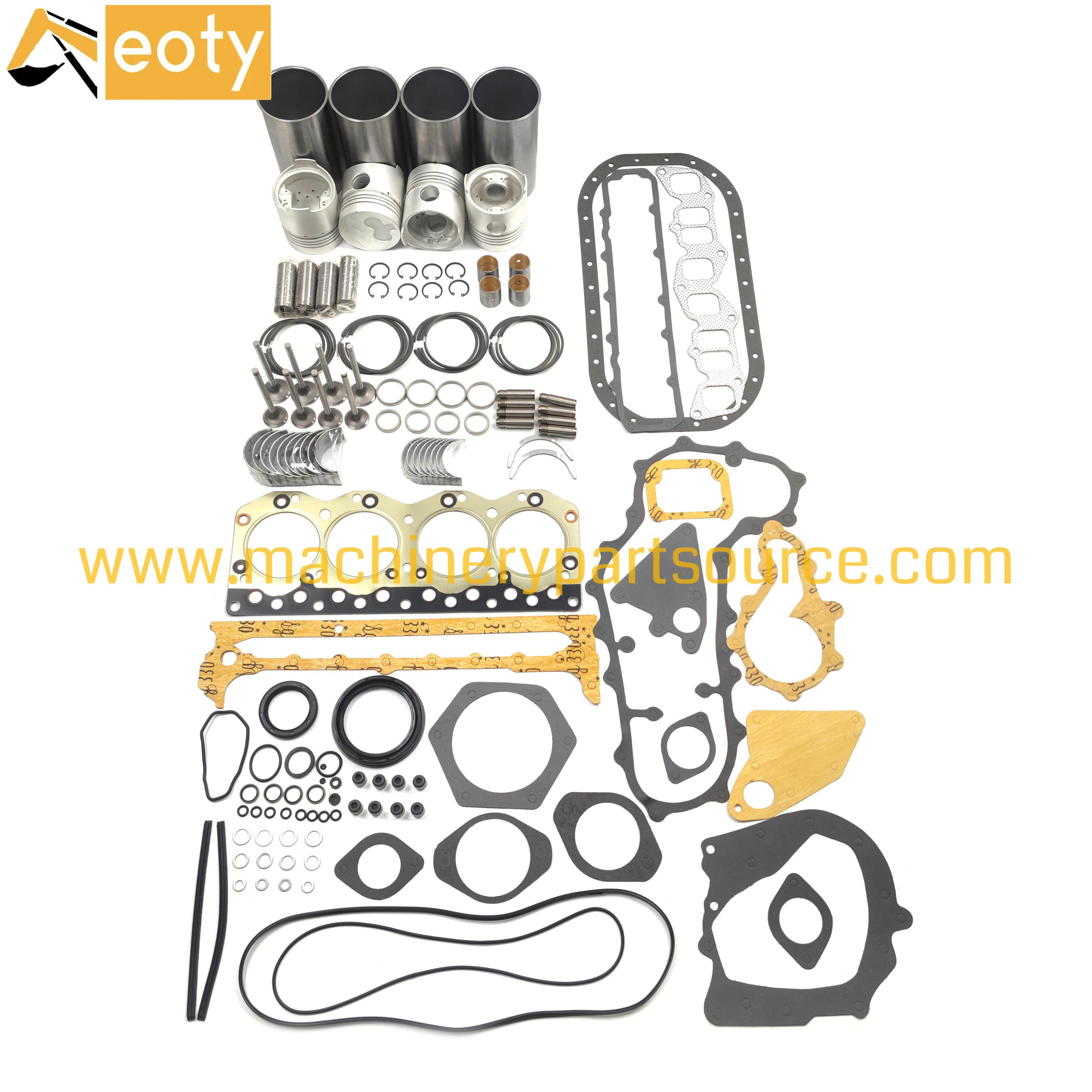 C190 Overhaul Repair Set for Isuzu Excavator Diesel Engine Rebuild Kit