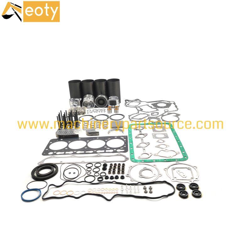Kubota V3800 Diesel Engine Overhaul Rebuild Kit | 1J508-21110 | Full Gasket Set & Bearings