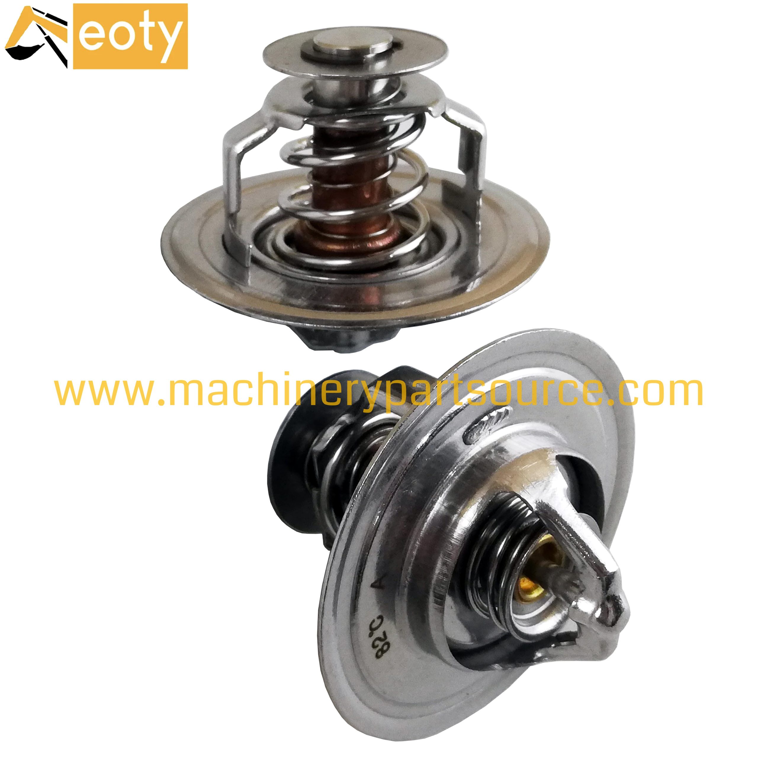 Komatsu PC200-6 PC200-7 6D102 Thermostat 6735-61-6471 Diesel Engine Cooling Spare Parts