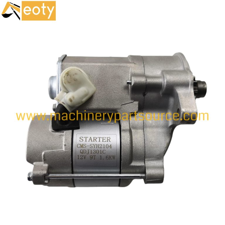 Starter Motor QDJ1301C 12V 9T 1.6kW for Yanmar 3TNM74 3TNM74F Engine 119620-77011