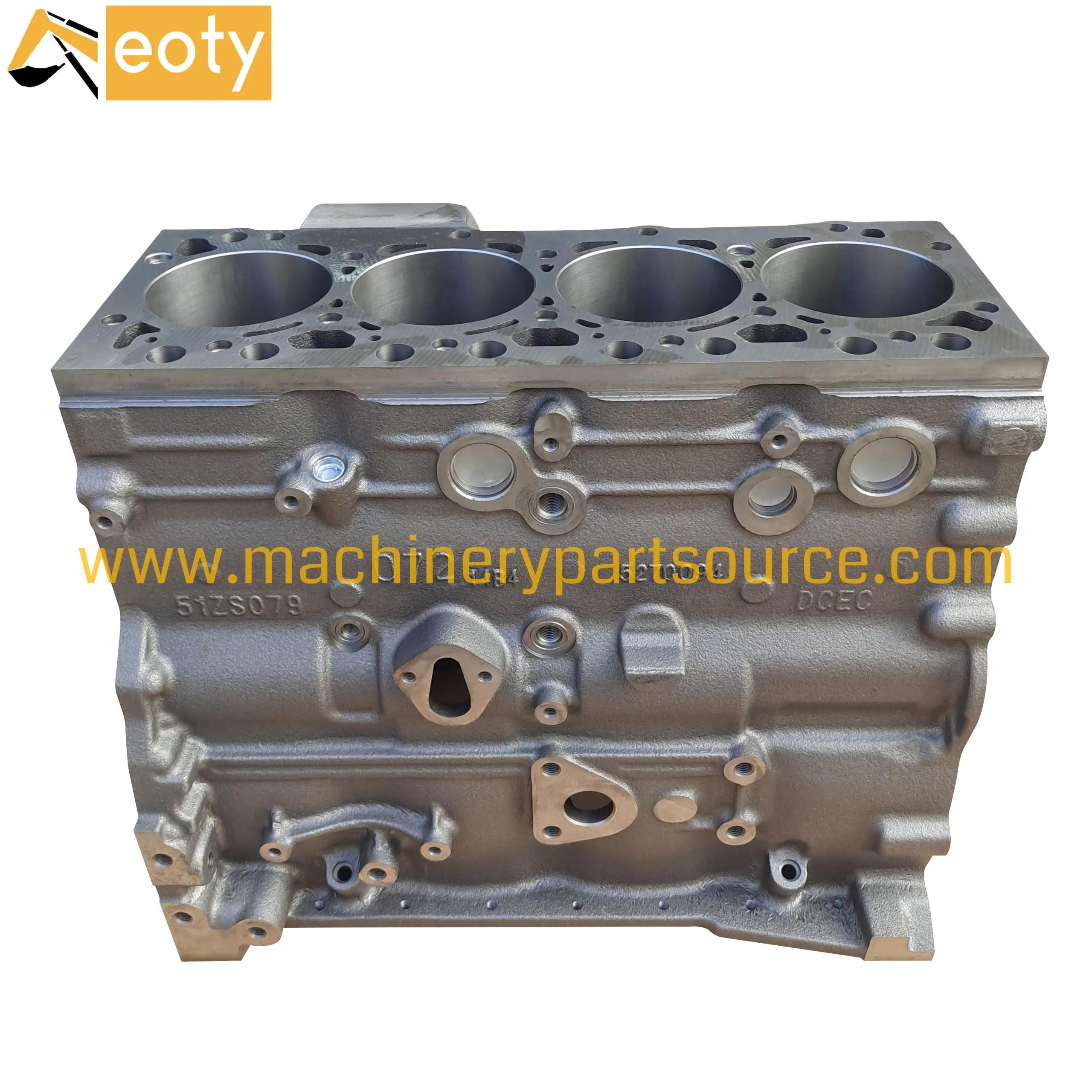 Cummins QSB4.5 4D107 Cylinder Block | Komatsu Engine Parts | Heavy-Duty Diesel