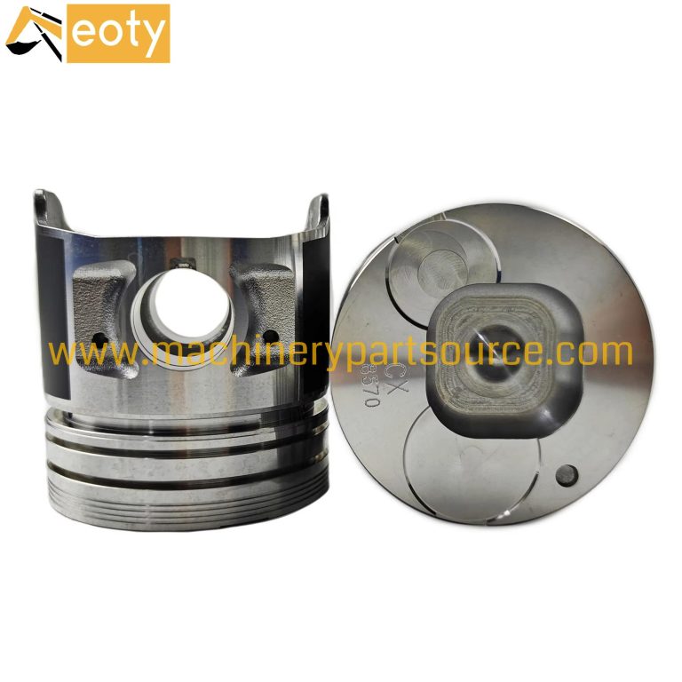 4JE1 Engine Piston Kit 8-97176-857-0 8-97088-857-0 Valve Recesses For Isuzu Diesel Engine Rebuild