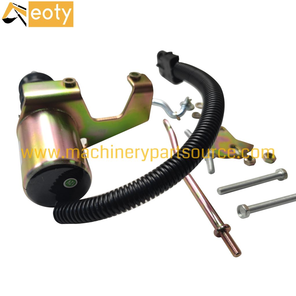 HDPARTS 12V Solenoid Valve SA-3742-12 3930017 for Excavator Engine Parts – 6 Month Warranty