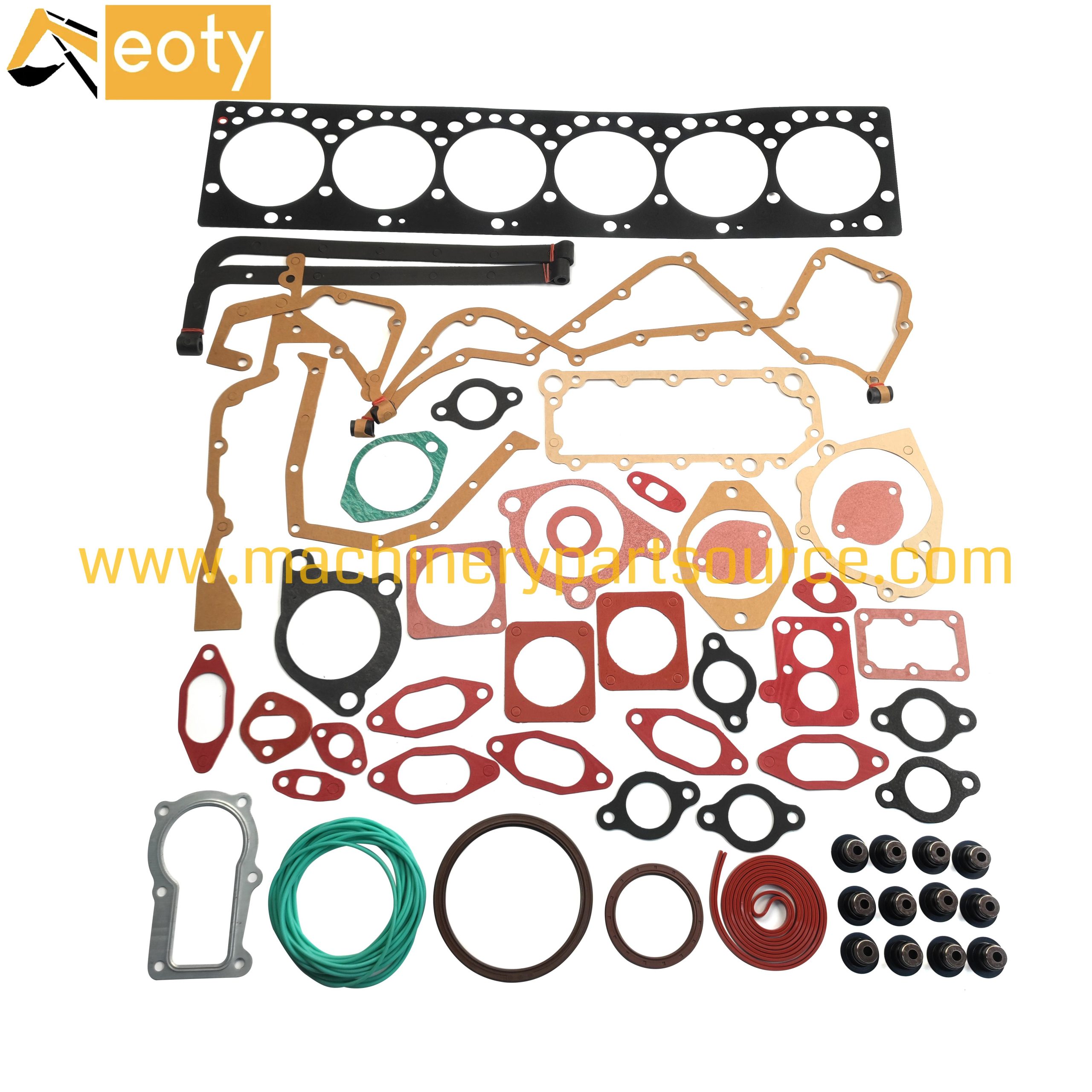Shang Chai SC250-2 Diesel Engine Gasket Kit OEM Size for Excavator & Industrial Applications