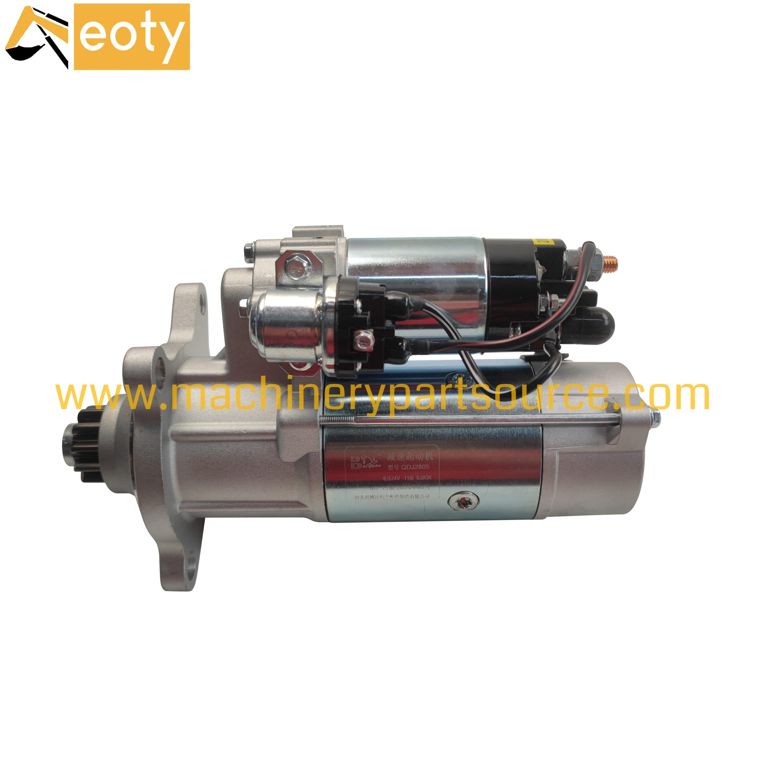 SC250-2 Diesel Starter Motor 24V 11T 8kW for Shang Chai Engine Parts