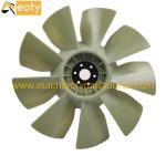 SY215C 6D34 Engine Fan Blade for Mitsubishi Diesel Excavator Parts