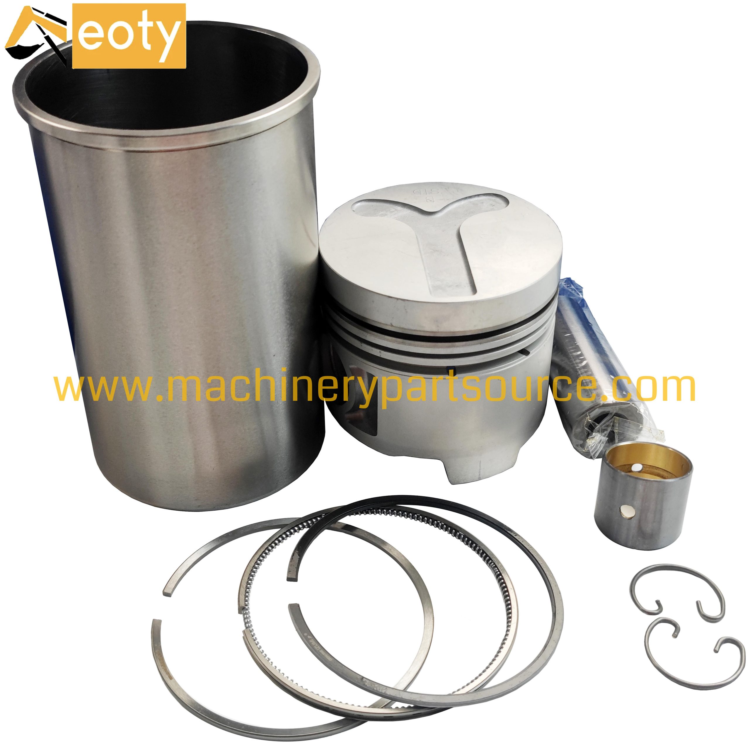 Nissan TD27 TD27T Engine Cylinder Liner Kit 11012-43G00 Piston Set A2010-7F406 Y-Shaped Bottom Ring