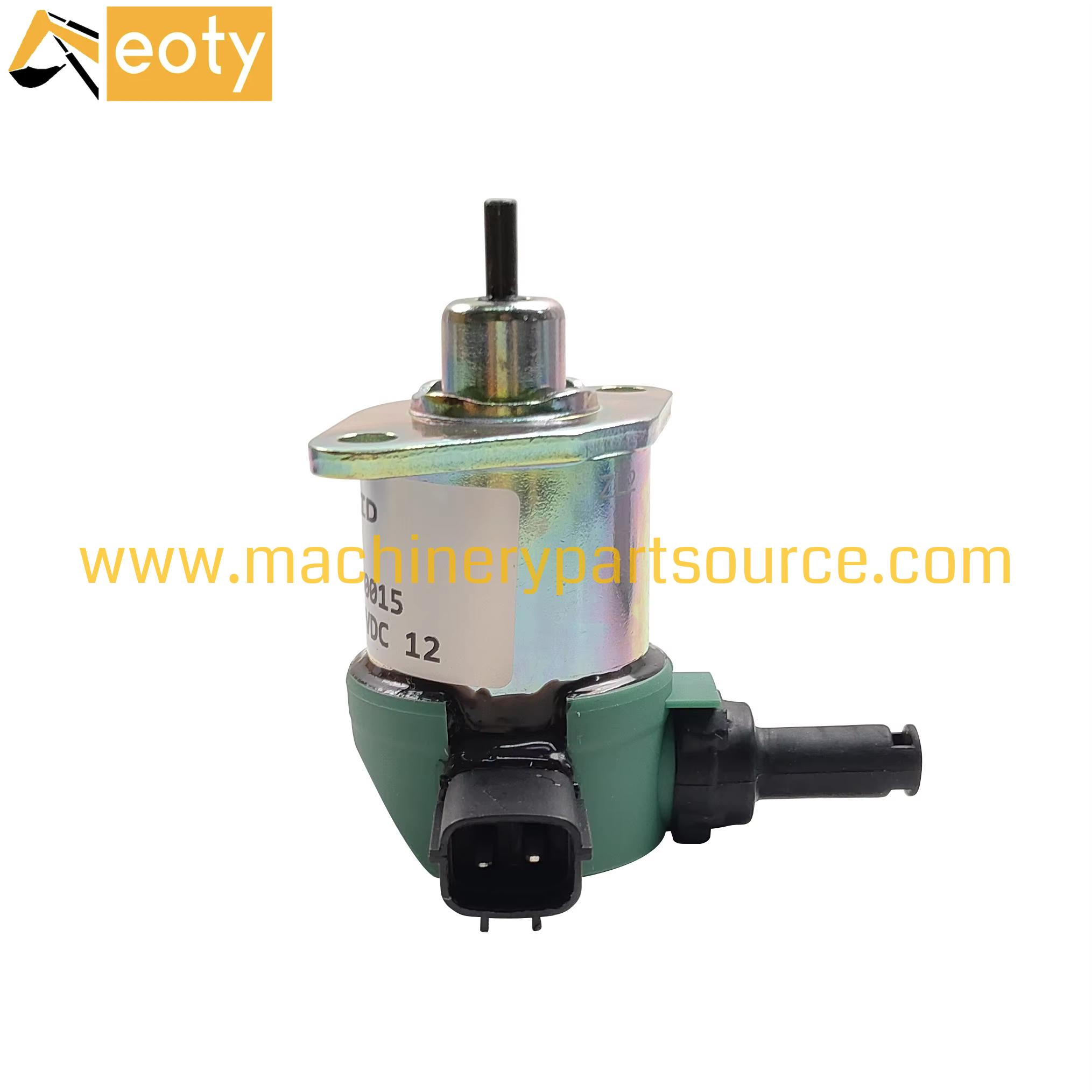 Kubota V1505 Engine 12V Solenoid Valve | Diesel Engine Stop Solenoid | 15841-60010