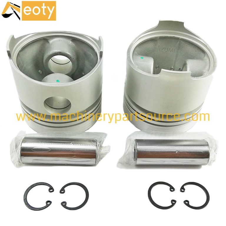 Kubota V1701 V1702 Engine Cylinder Piston Kit 19223-21110 15201-21110 Excavator Tractor Parts