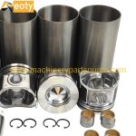 Kubota V2607T Engine Cylinder Liner Kit Piston 1J705-21110 1J705-21120 product image 4