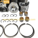 Kubota V2607T Engine Cylinder Liner Kit Piston 1J705-21110 1J705-21120 product image 5