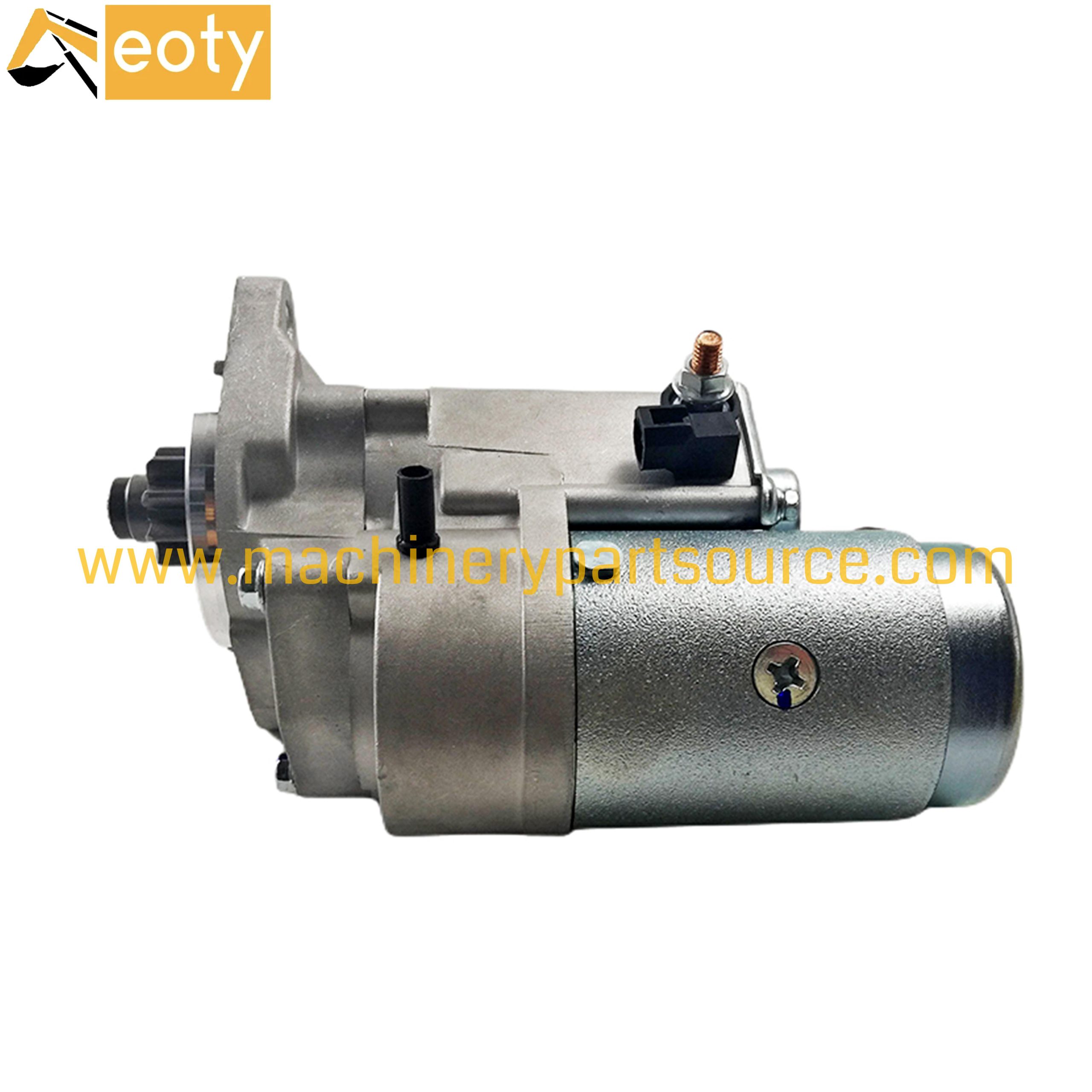 Kubota V3800 PC56-7 QDJ1501A Starter Motor 12V 9T 2.0kW for Excavator Engine Parts