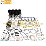Kubota V3800 V3800-T Overhaul Repair Set – Cylinder Liner Kit, Piston Set 1J550-21110, Gasket Kit, Bearings & Valves