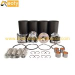 Kubota V3800T Engine Cylinder Liner Kit Piston 1J550-21110 | Overhaul Rebuild Set