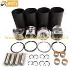 Kubota V3800T Engine Cylinder Liner Kit Piston 1J550-21110 | Overhaul Rebuild Set product image 2