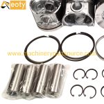 Kubota V3800T Engine Cylinder Liner Kit Piston 1J550-21110 | Overhaul Rebuild Set product image 4