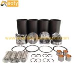 Kubota V3800T Engine Cylinder Liner Kit Piston 1J574-21110 Overhaul Rebuild Set