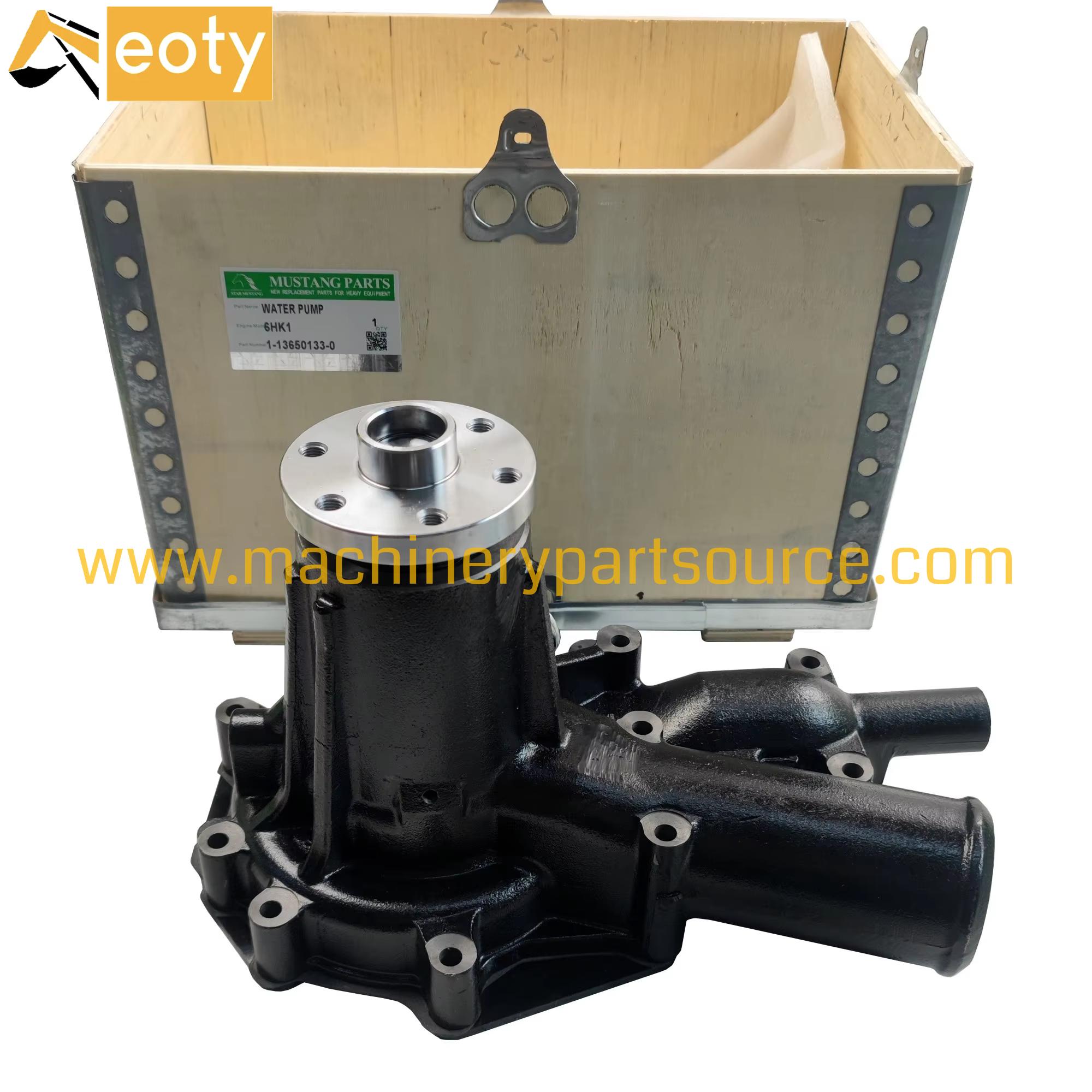 Isuzu 6HK1 Water Pump 1-13650133-0 1136501331 for Hitachi ZX330-3 John Deere Excavator Engine Parts