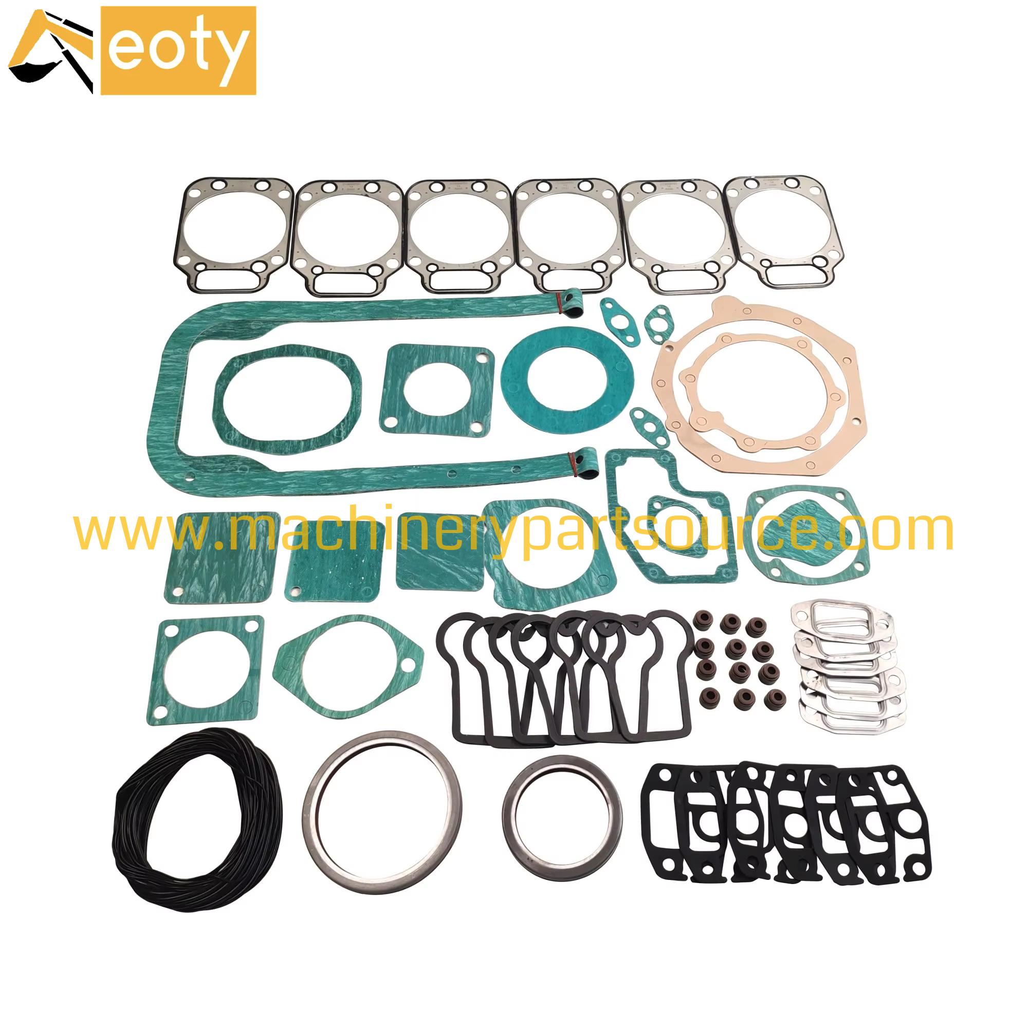 WP6G125E201 Full Gasket Set for Weichai Deutz Engine Parts – Heavy Duty Industrial & Excavator Application