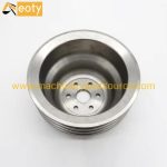 1136411931 6hk1 Water Pump Pulley 1-13641193-1 For Hitachi Zx330-3g Zx350-5g Zx350h Zx350h-3g product image 4