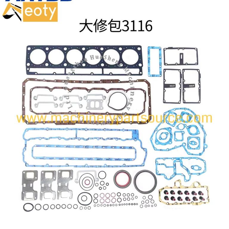 3116 Complete Engine Overhaul Gasket Set for Cat 3116 Excavator Loader Diesel Repair Kit
