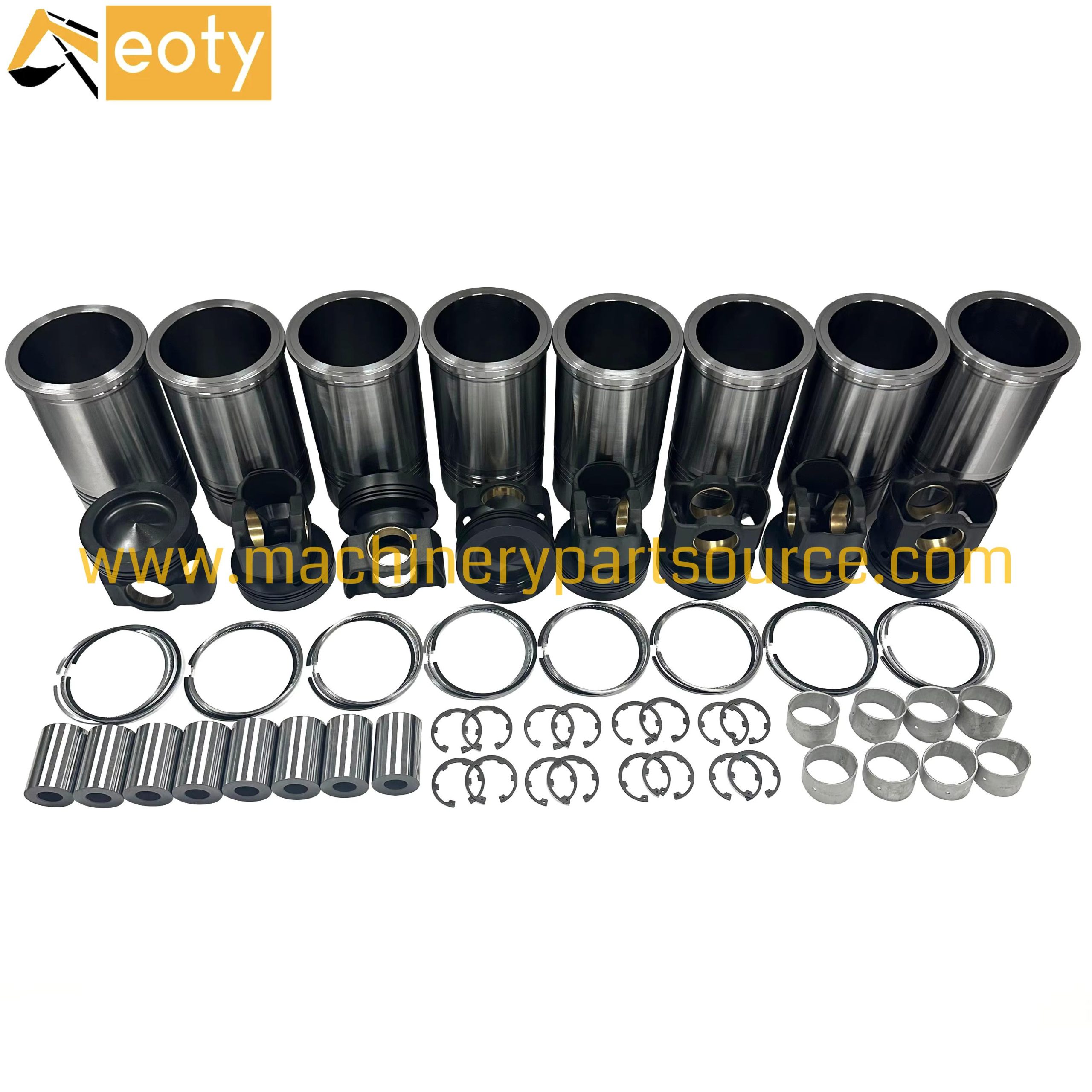 3508 Cylinder Liner Kit for Hino Engine Parts | Diesel Engine Components