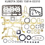 3D85 Complete Full Gasket Overhaul Kit for Kubota Mini Excavator Diesel Engine Cylinder Head Repair