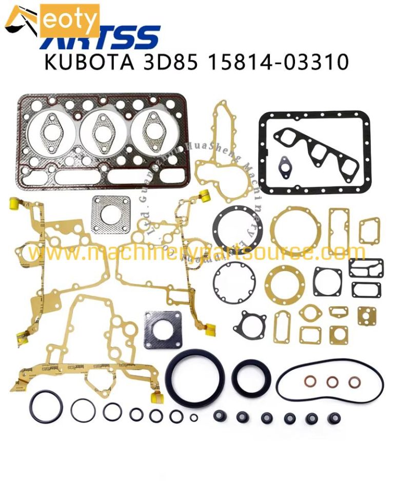 3D85 Complete Full Gasket Overhaul Kit for Kubota Mini Excavator Diesel Engine Cylinder Head Repair