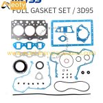 3D95 Complete Engine Gasket Set Overhaul Repair Kit for Kubota Construction Digger Diesel Engine