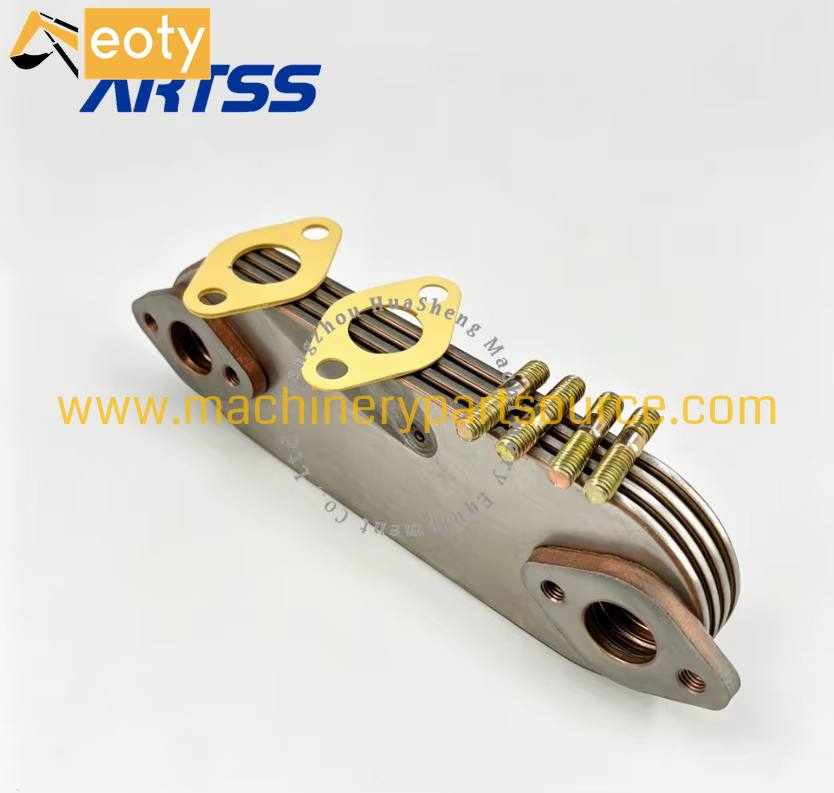 4M40 Engine Oil Cooler Core 15710-66020 4 Plates for Mitsubishi Diesel Engines