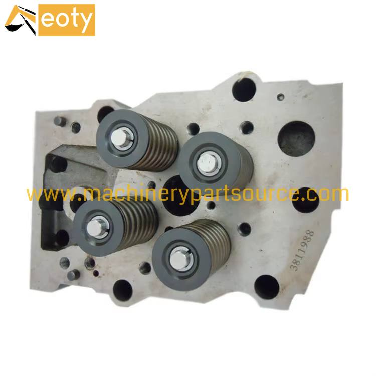 3917287 4 Valve Diesel Cylinder Head For 6 Cylinder Engine
