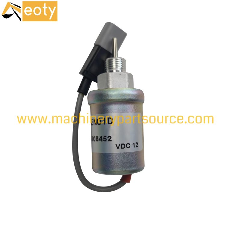 U85206452 12V Fuel Shut-Off Solenoid Valve for Perkins 402d 403c 403d 404c Diesel Engine
