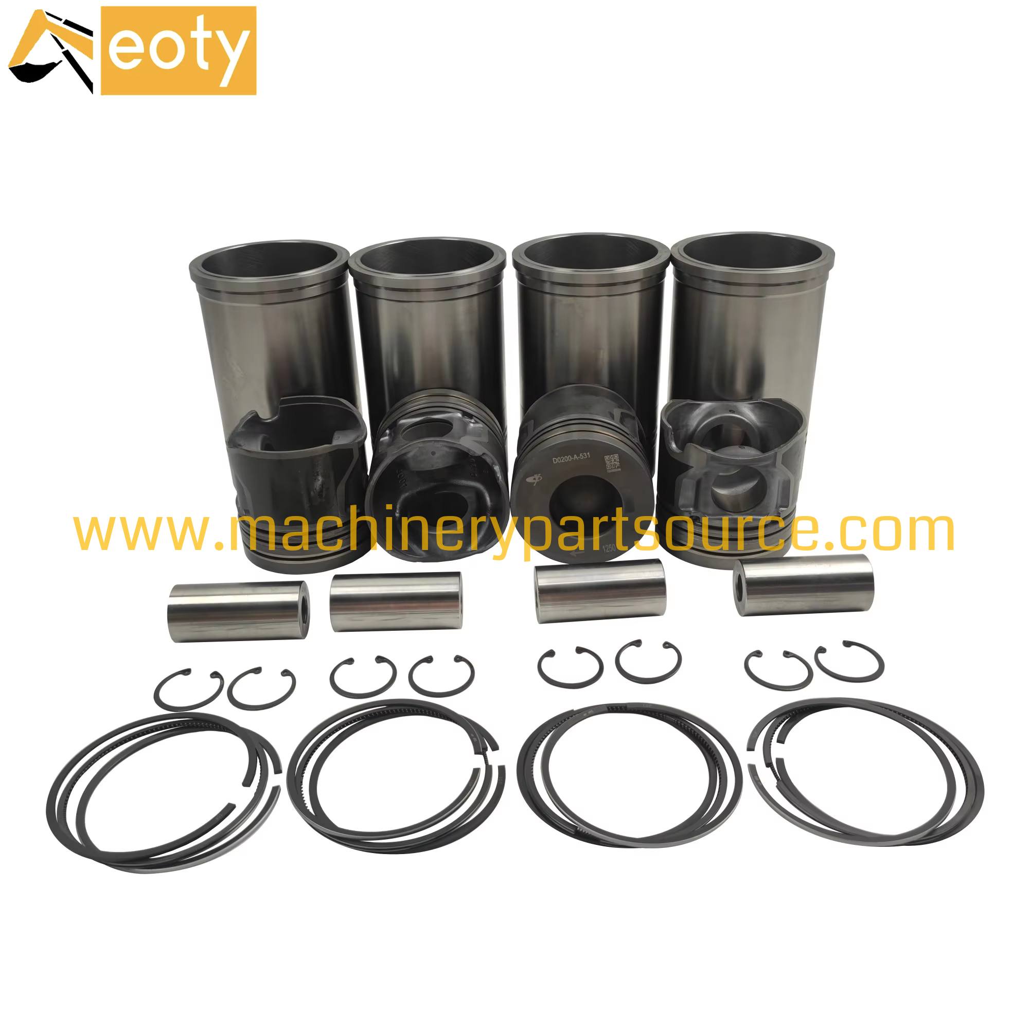 4108ZQX Engine Rebuild Kit Cylinder Liner Piston Assembly with Ring Pin for Diesel Truck Tractor