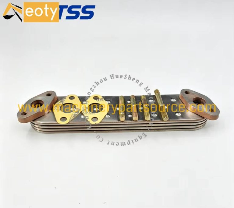Isuzu 4BD1 Oil Cooler Core 4 Plates Type Construction Machinery Engine Part