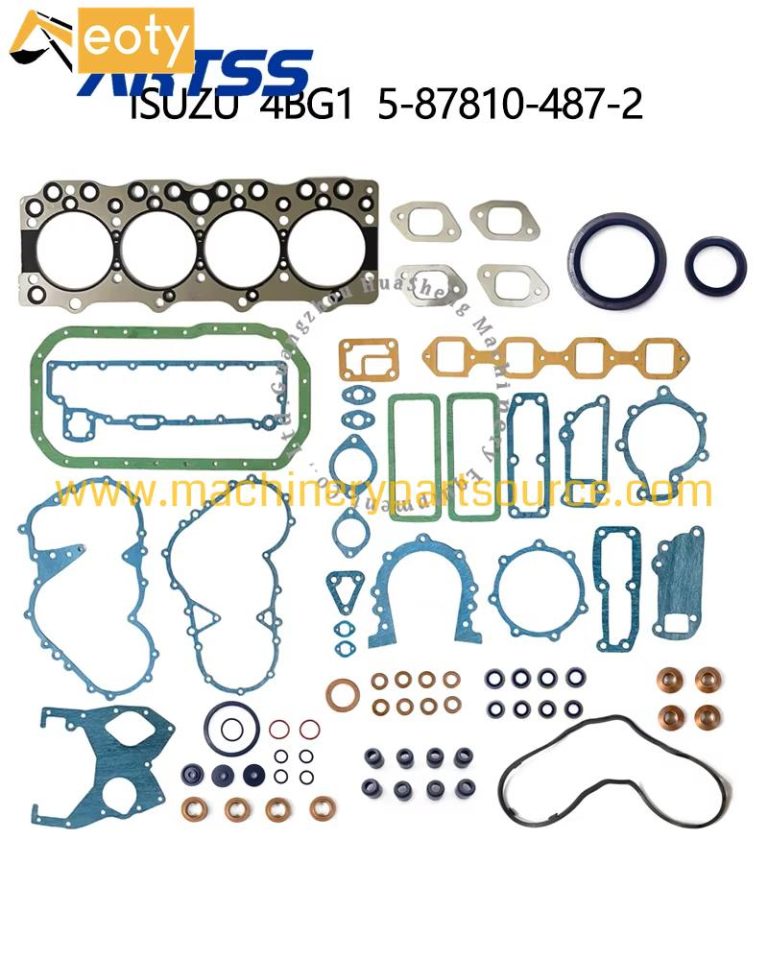 4BG1 Overhaul Gasket Kit 5-87810-487-2 Full Gasket Set for Isuzu Engine Hitachi ZX120 Excavator
