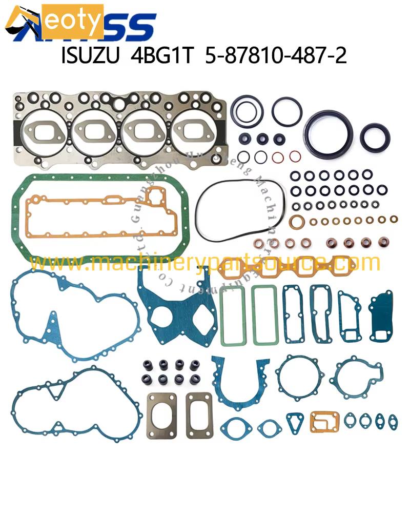 4BG1T 5-87810-487-2 Engine Full Gasket Kit For Isuzu Excavator Engine Parts