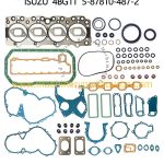 4BG1T Full Gasket Overhaul Kit with Intake Manifold Gasket & Turbo Oil Seals for Diesel Engine