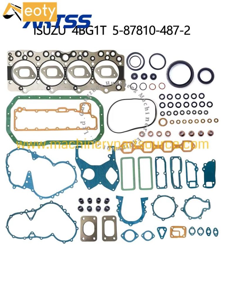 4BG1T Full Overhaul Gasket Set for Isuzu Turbo Diesel Engine Excavator Truck Repair Kit