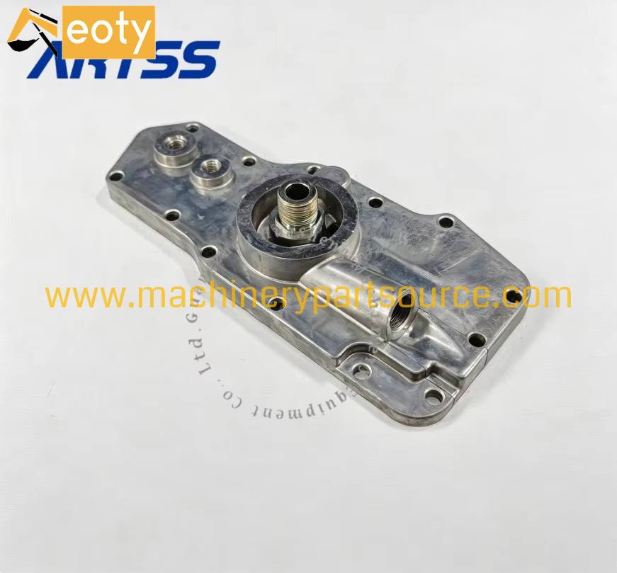 Komatsu 4D102 Engine Oil Cooler Cover 3918287 for Excavator Machinery Engine Parts